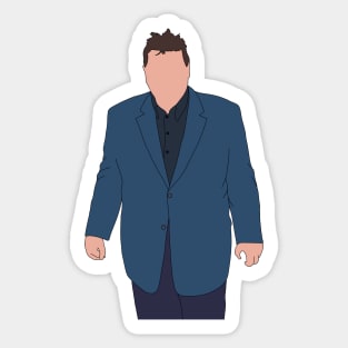 Robbie Coltrane Sticker